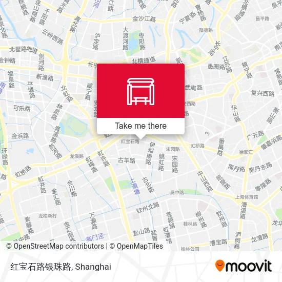 红宝石路银珠路 map