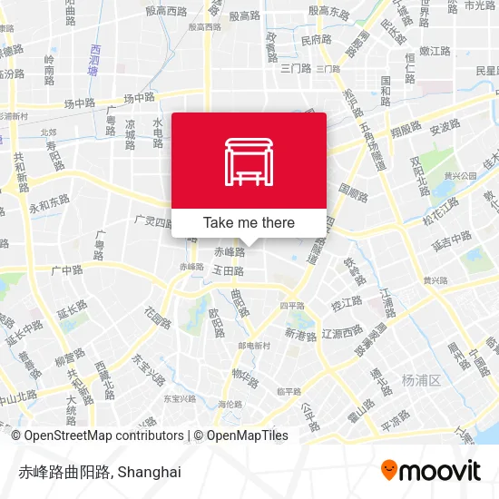 赤峰路曲阳路 map