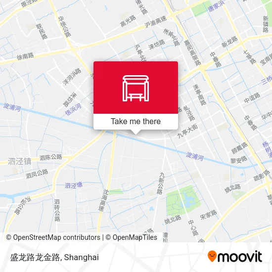 盛龙路龙金路 map