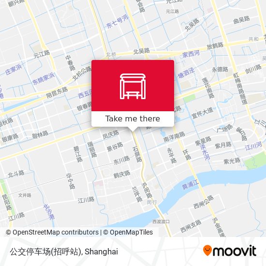 公交停车场(招呼站) map