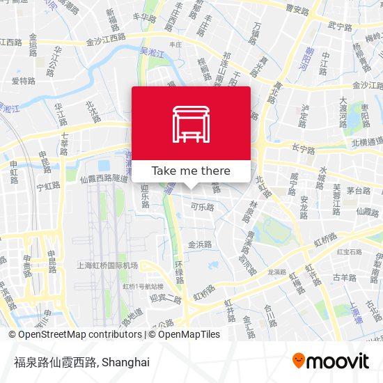 福泉路仙霞西路 map