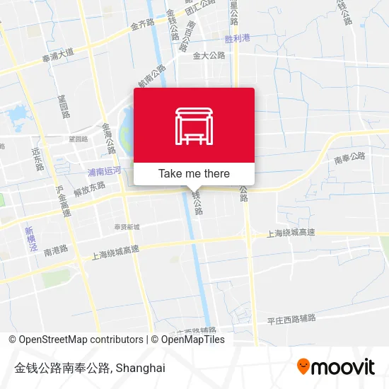 金钱公路南奉公路 map
