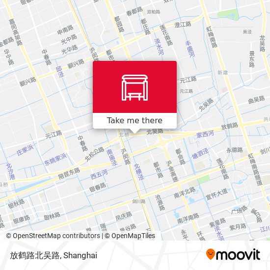 放鹤路北吴路 map