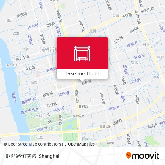 联航路恒南路 map