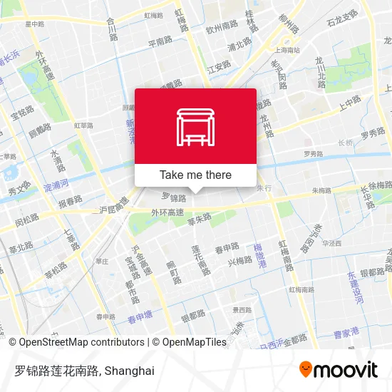 罗锦路莲花南路 map