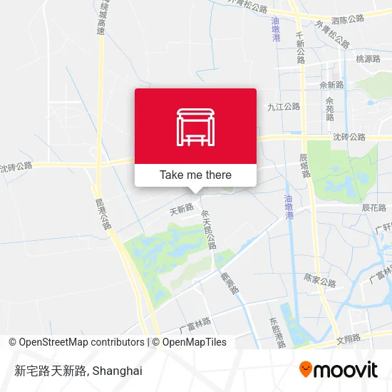 新宅路天新路 map