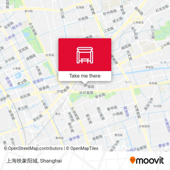 上海映象阳城 map