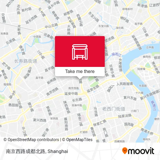 南京西路成都北路 map