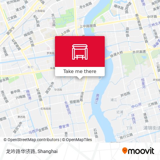 龙吟路华济路 map