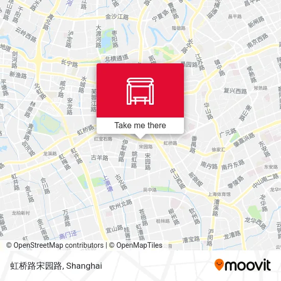 虹桥路宋园路 map