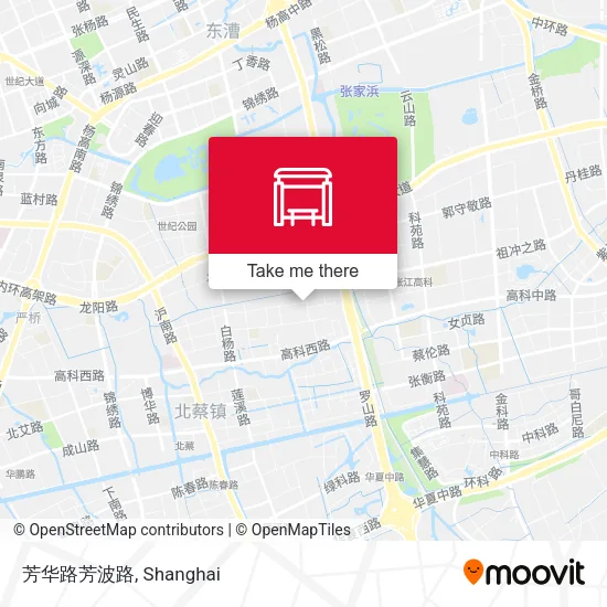 芳华路芳波路 map