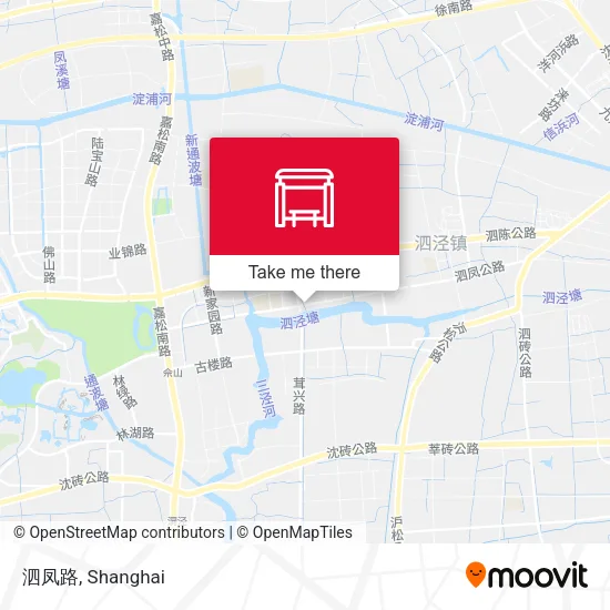 泗凤路 map