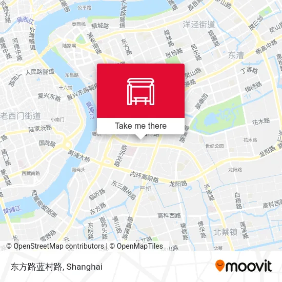 东方路蓝村路 map
