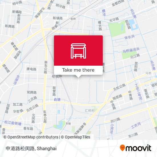 申港路松闵路 map