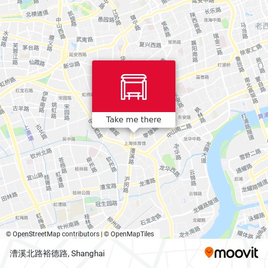 漕溪北路裕德路 map