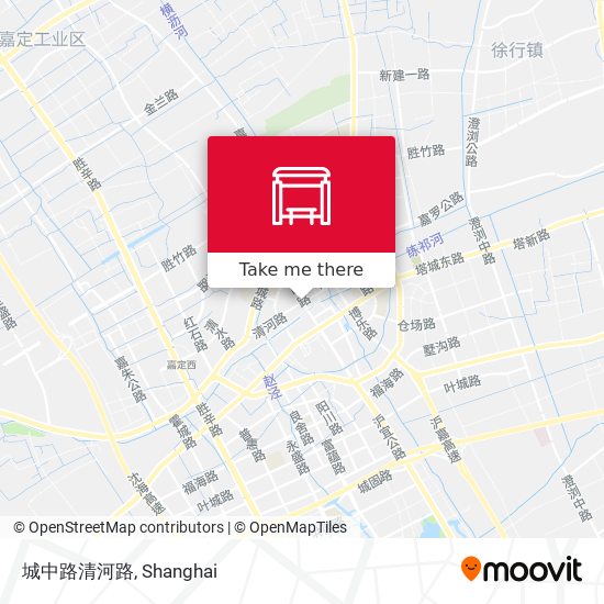 城中路清河路 map