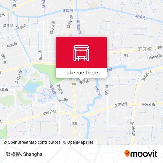 鼓楼路 map
