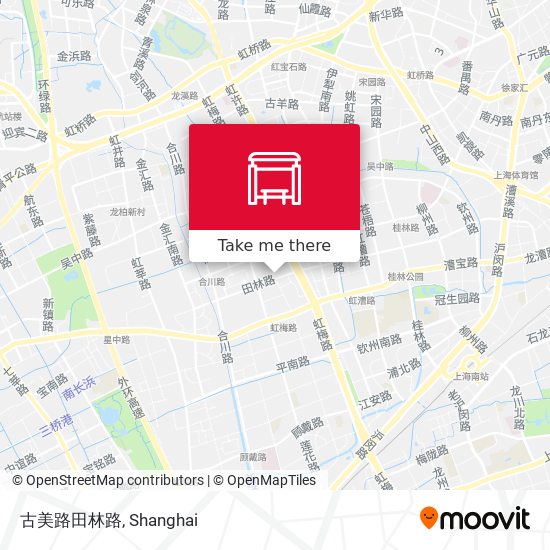 古美路田林路 map
