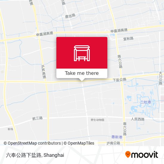 六奉公路下盐路 map