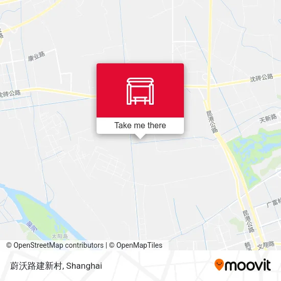 蔚沃路建新村 map