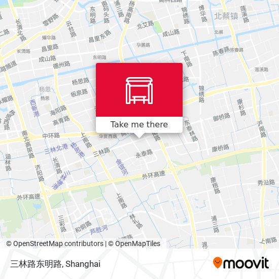 三林路东明路 map