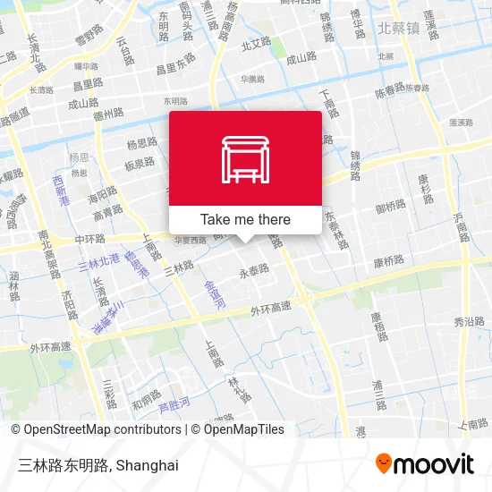 三林路东明路 map