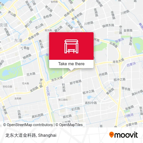 龙东大道金科路 map