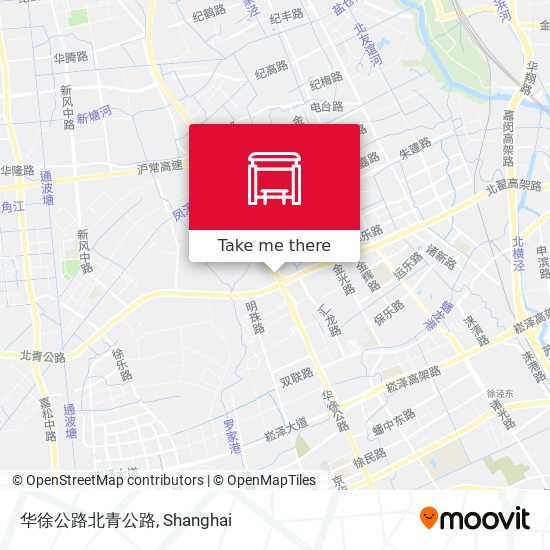 华徐公路北青公路 map