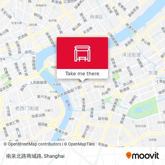 南泉北路商城路 map