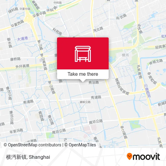 横沔新镇 map