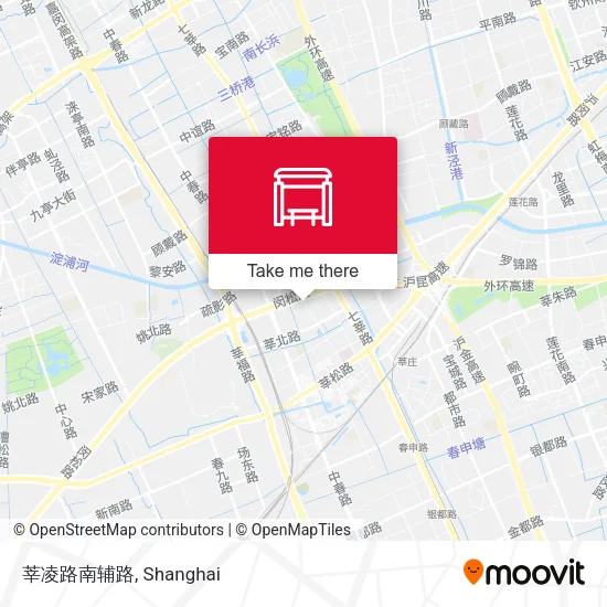 莘凌路南辅路 map