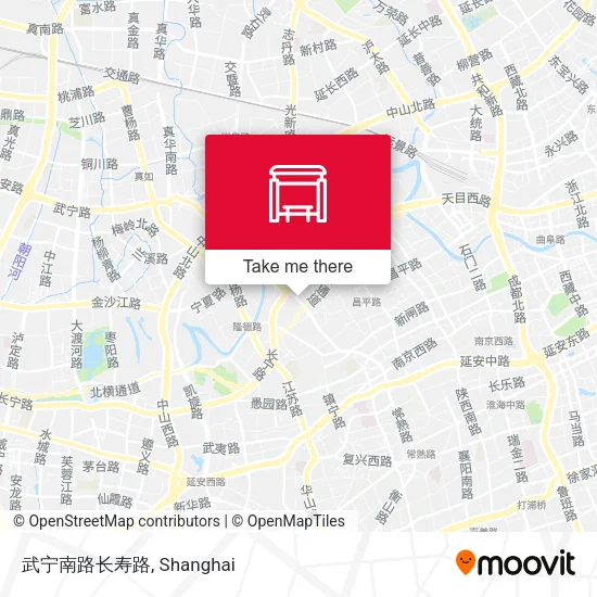 武宁南路长寿路 map