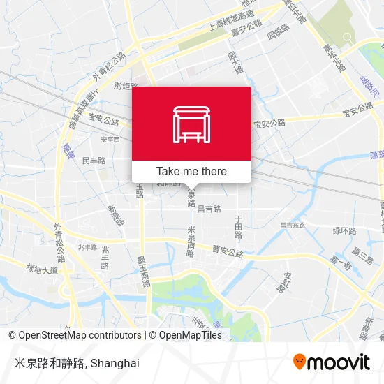 米泉路和静路 map