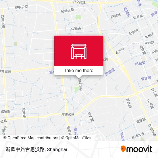 新凤中路古思浜路 map