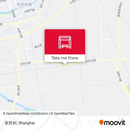 新胜村 map