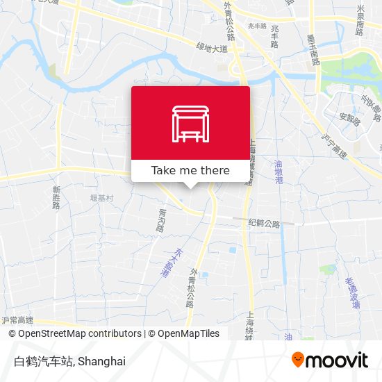 白鹤汽车站 map