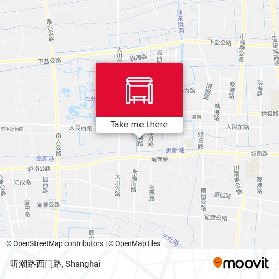 听潮路西门路 map