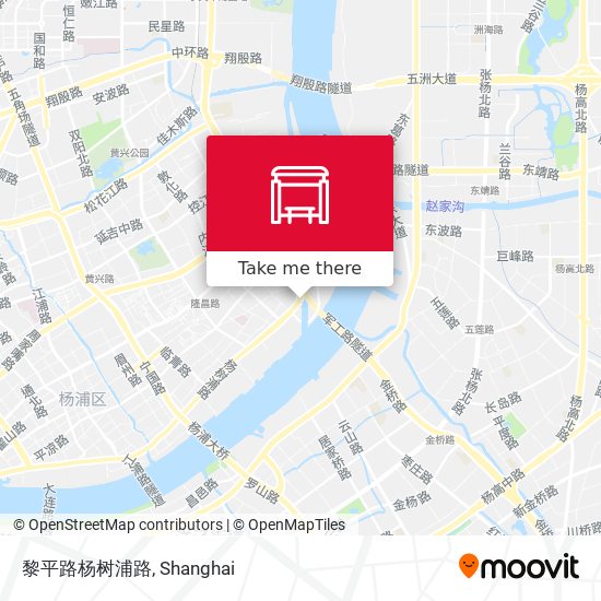 黎平路杨树浦路 map