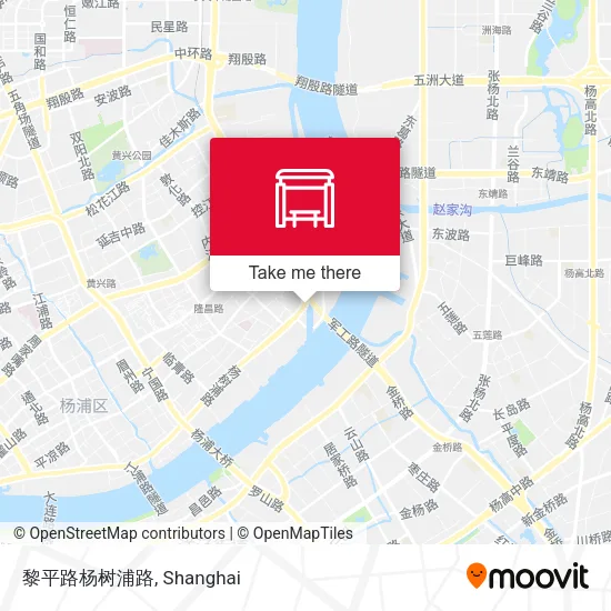 黎平路杨树浦路 map