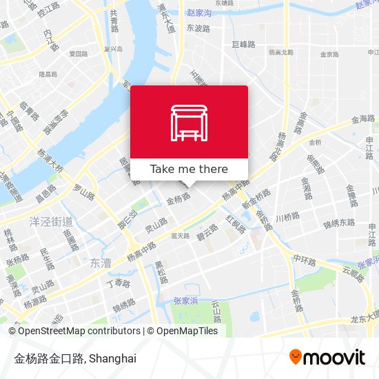 金杨路金口路 map