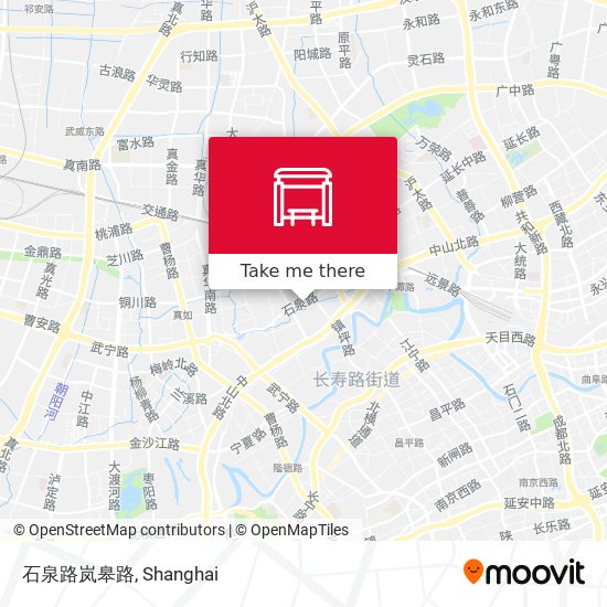 石泉路岚皋路 map