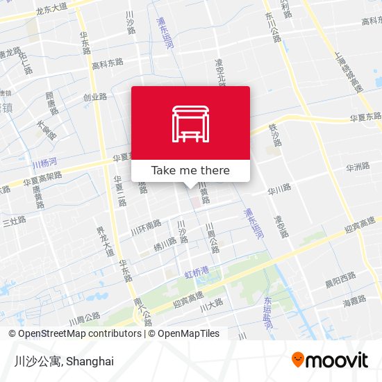 川沙公寓 map