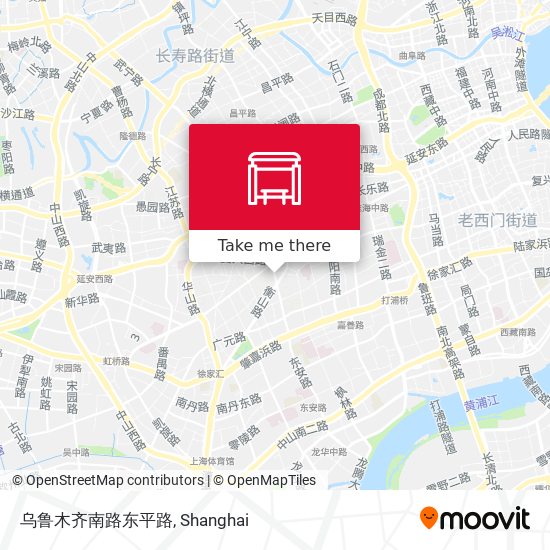 乌鲁木齐南路东平路 map