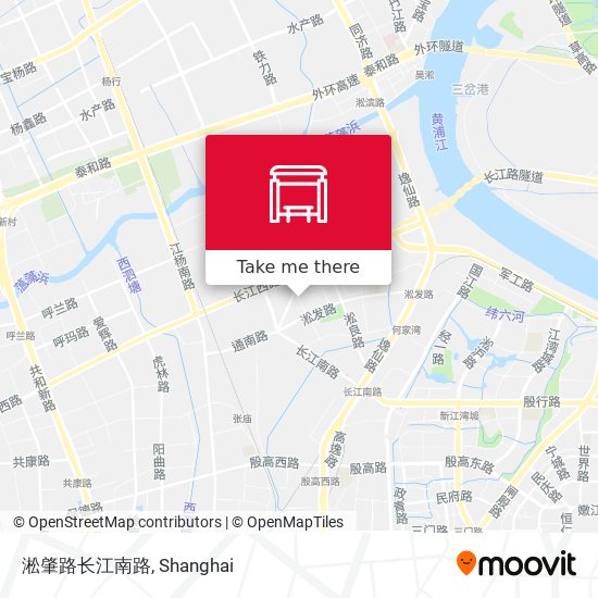 淞肇路长江南路 map