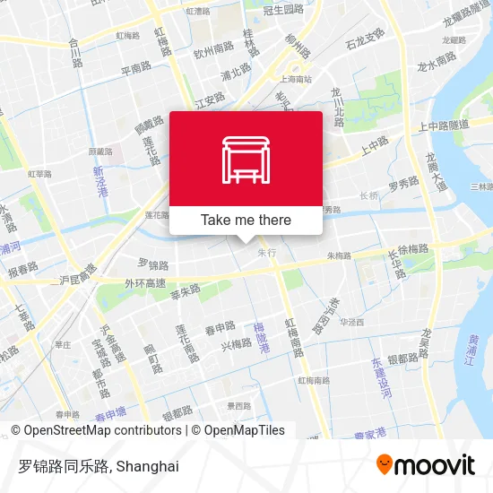 罗锦路同乐路 map
