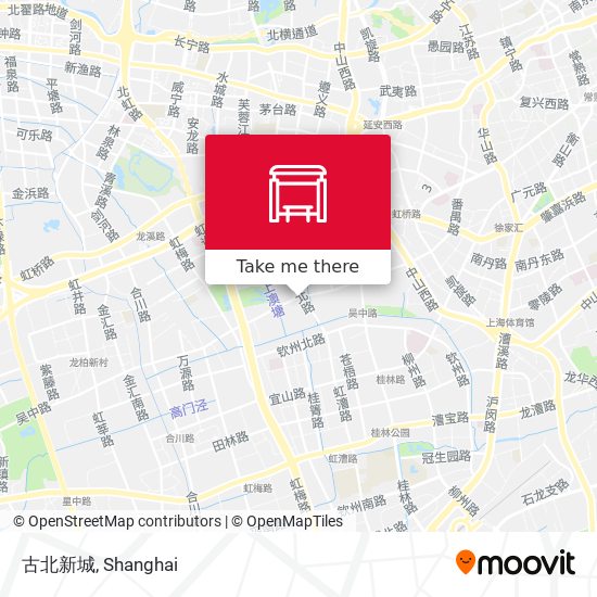 古北新城 map