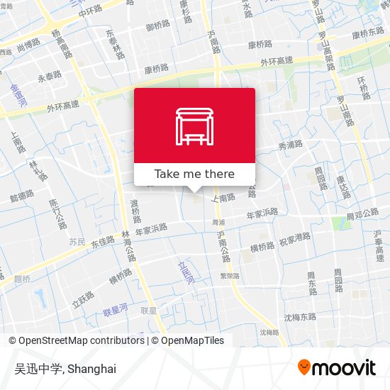 吴迅中学 map