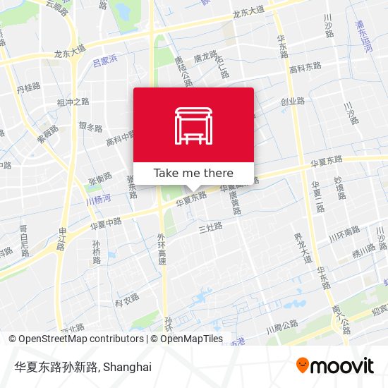 华夏东路孙新路 map