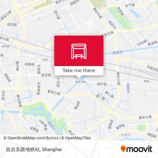 昌吉东路地铁站 map