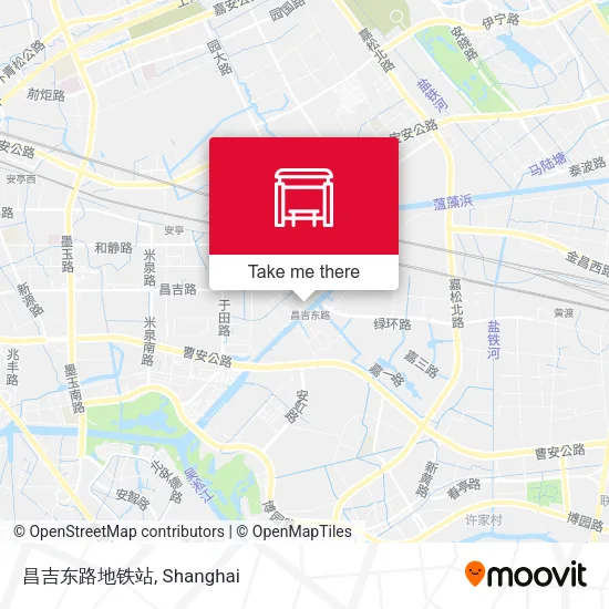 昌吉东路地铁站 map